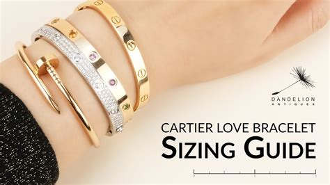 love bracelet by cartier|cartier love bracelet size chart.